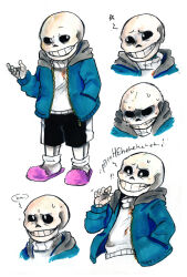 sans (undertale) from undertale by tyler anderson