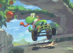 yoshi from mario kart