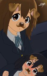 hirasawa yui from k-on! by mitreku