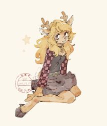 noelle holiday from deltarune by zunda e damame