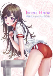 isuzu hana from girls und panzer