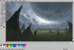 microsoft paint (software) fan art
