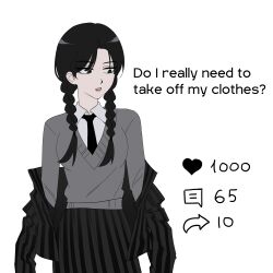 wednesday addams from addams family