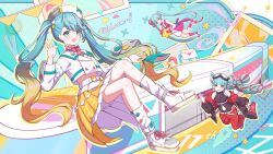 hatsune miku from magical mirai (vocaloid)