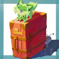 gimmighoul from pokemon by akira (akira art poke)