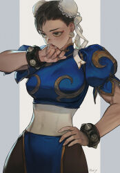 chun-li from street fighter by morry