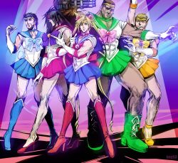 barret wallace from bishoujo senshi sailor moon