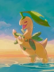 bayleef from pokemon by akira (akira art poke)