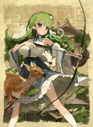 kochiya sanae from touhou by ya yuan