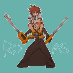 roxas from kingdom hearts by sashimi umasugi
