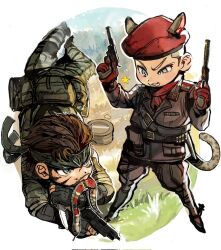 naked snake from metal gear (series)