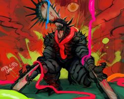 chainsaw devil from chainsaw man by pk draws 40