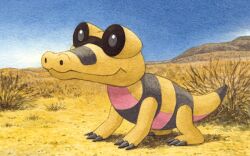 sandile from pokemon by kimura naoyo