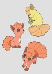 vulpix from pokemon by fukafuka