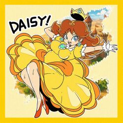 princess daisy from super mario bros.