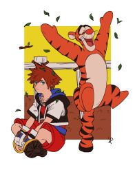 sora (kingdom hearts) from kingdom hearts by sashimi umasugi