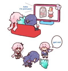 acheron (honkai: star rail) from honkai: star rail by dorkdragoon