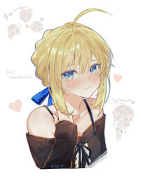 artoria pendragon (fate) from fate/hollow ataraxia by nigiri