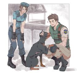 chris redfield from resident evil by tirtyturtle