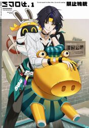 asaba harumasa from zenless zone zero by naru9