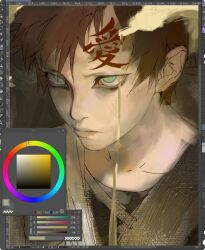 gaara (naruto) from naruto (series)