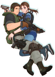 chris redfield from resident evil