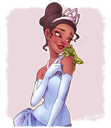 tiana (the princess and the frog) fan art