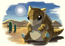 sandshrew from pokemon by noahzark1212