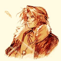 squall leonhart from final fantasy by diana mercolini