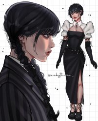 wednesday addams from wednesday (netflix)