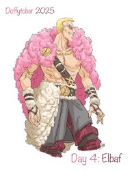 donquixote doflamingo from inktober