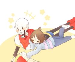 frisk (undertale) from undertale by her bst