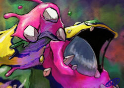 alolan muk from pokemon by kaosu (kaosu0905)