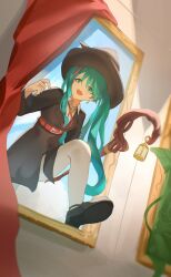 hatsune miku from vocaloid