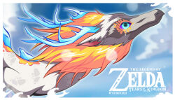 light dragon (zelda) from the legend of zelda by woofzilla