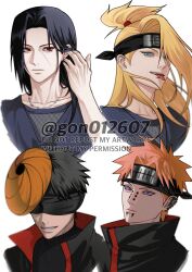 deidara (naruto) from naruto (series)