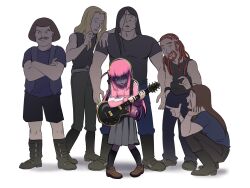 dethklok from bocchi the rock!