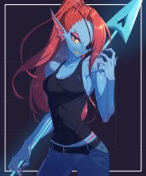 undyne from undertale by miri (cherryjelly)