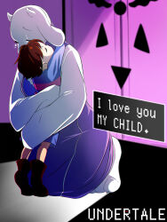 frisk (undertale) from undertale by effort kai