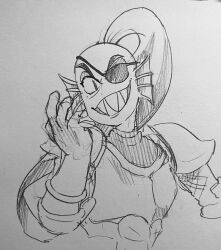 undyne from undertale by 0606 nmkn