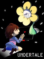 flowey (undertale) from undertale by effort kai