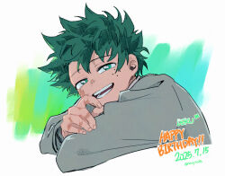 midoriya izuku from boku no hero academia