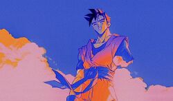 son gohan from dragon ball by domu (hamadura)
