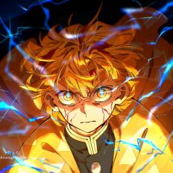 agatsuma zenitsu from kimetsu no yaiba