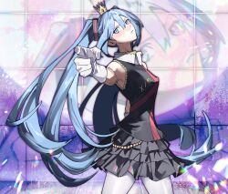 hatsune miku from kimagure mercy (vocaloid) by soyaka
