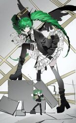 hatsune miku from himitsu keisatsu (vocaloid)