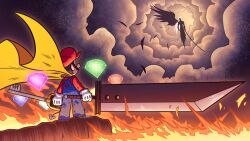 mario from final fantasy by brandon santiago