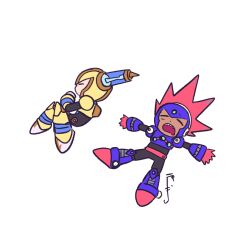 blast man from mega man (classic)