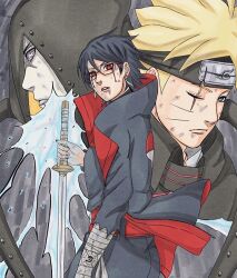 uchiha sarada from naruto (series)