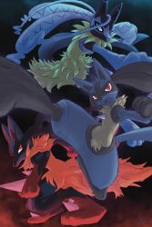 lucario from pokemon by riotono 0643
